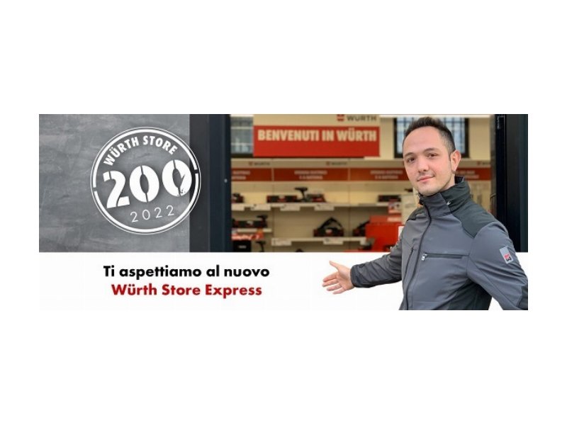 Würth Italia apre il primo store express a Milano