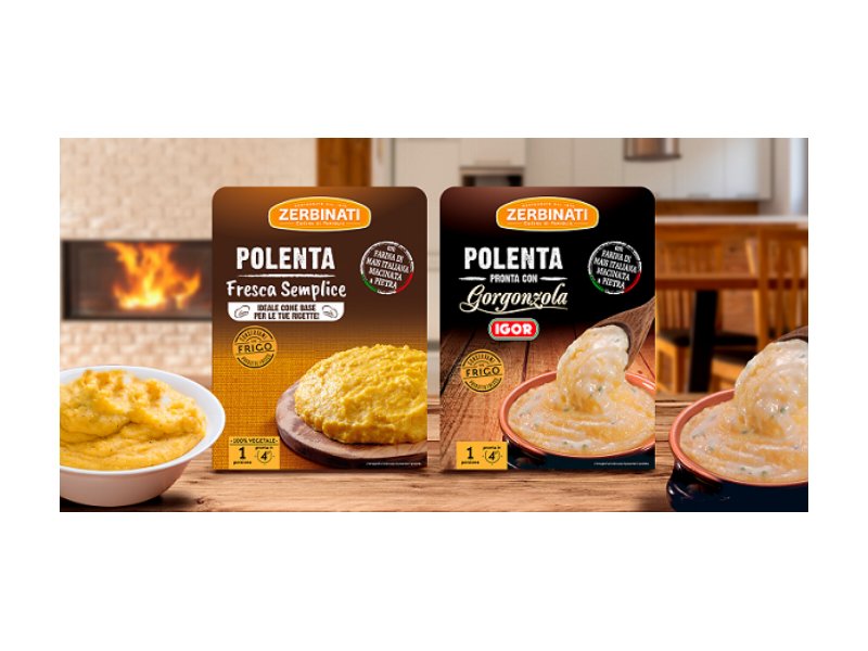 Zerbinati, arriva la Polenta Fresca Semplice