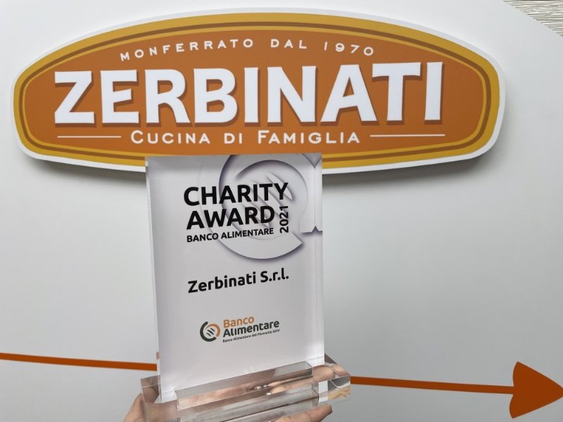 Zerbinati premiata per il secondo anno di seguito con il “Charity Award”