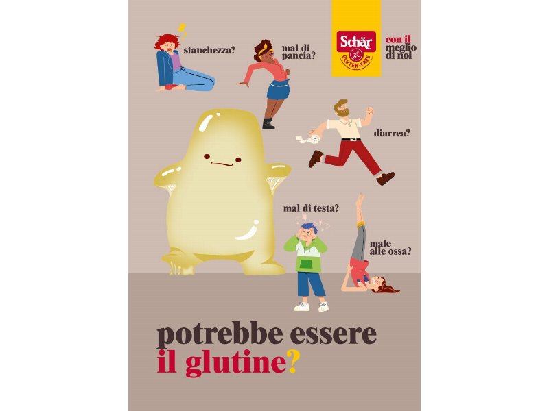 Al via la campagna Schär "Potrebbe essere il glutine?"