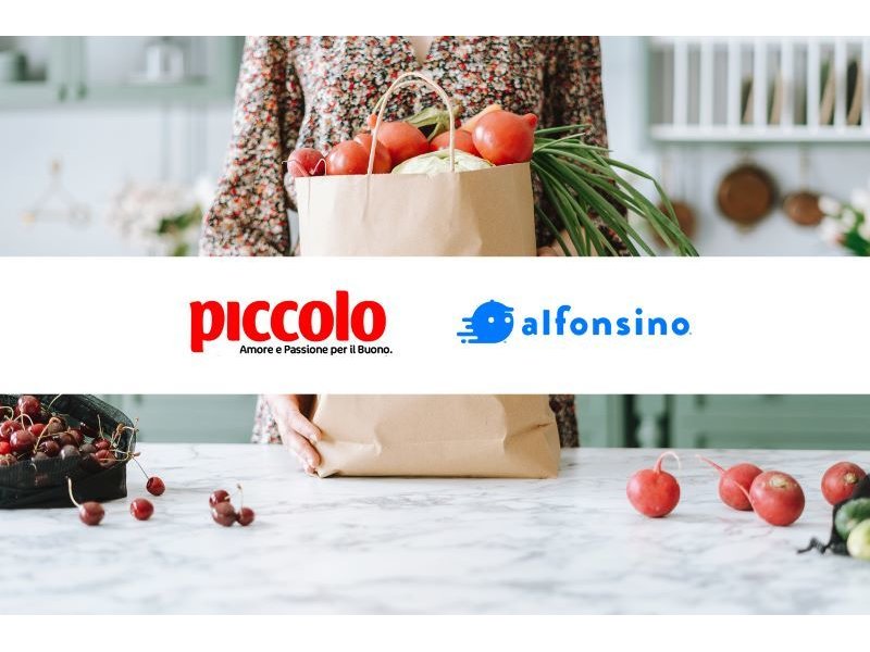 Alfonsino e Supermercati Piccolo (Gruppo VéGé): accordo per spesa a domicilio nei piccoli centri