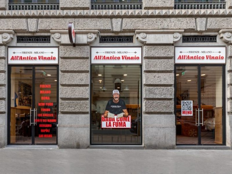 All’Antico Vinaio apre a Milano in via della Moscova