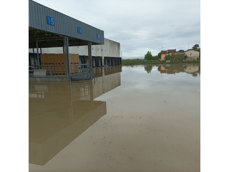 Alluvione Romagna, Conserve Italia riparte con produzione di succhi e spedizione merci