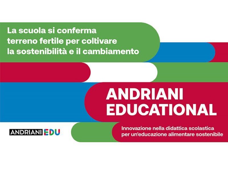 Andriani educational, un percorso innovativo per l’educazione alla sostenibilità alimentare nelle scuole