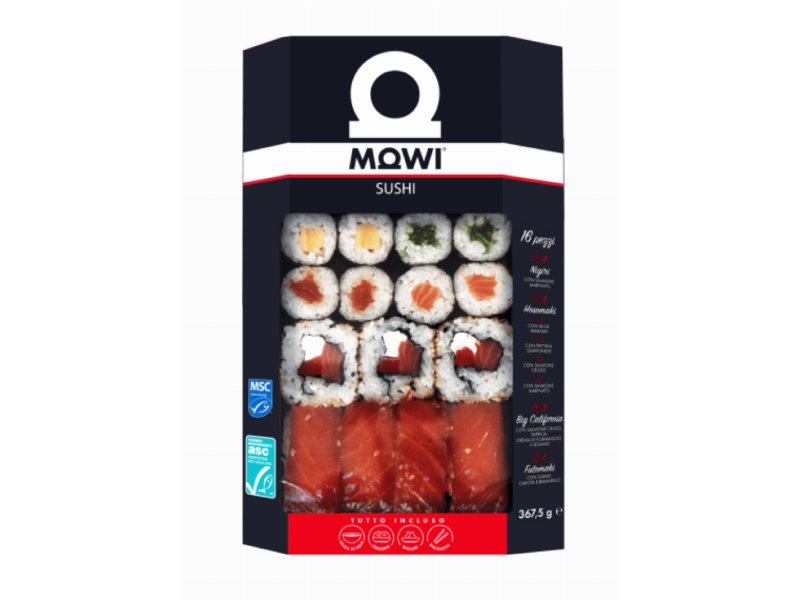 Arriva il sushi firmato Mowi