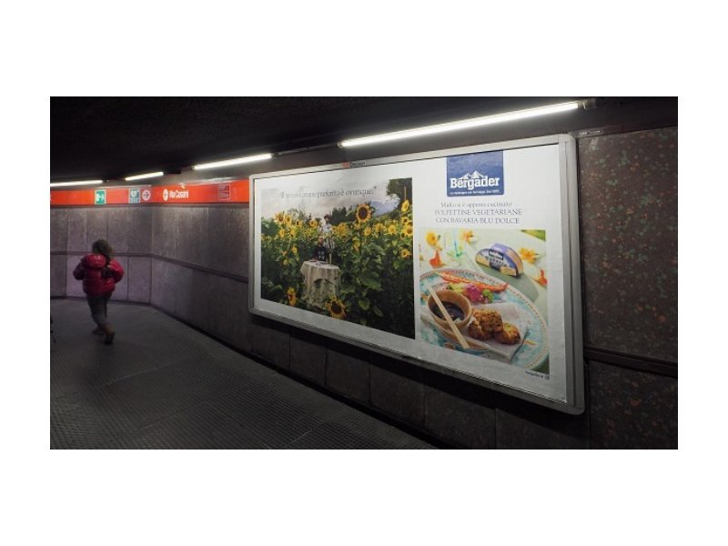 Bergader, al via una nuova campagna outdoor a Milano e Roma