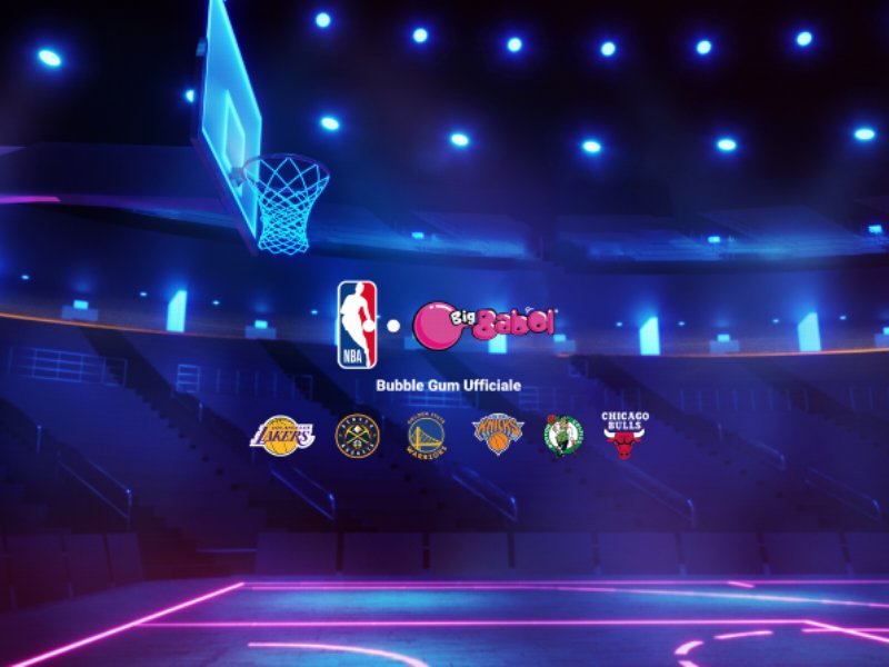 Big Babol è partner ufficiale dell'Nba in Italia