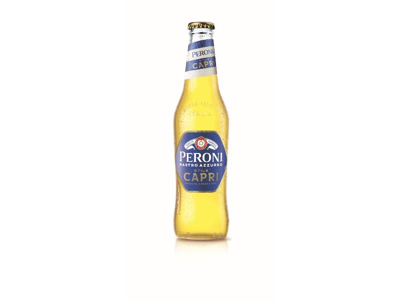 Birra Peroni lancia Nastro Azzurro Stile Capri