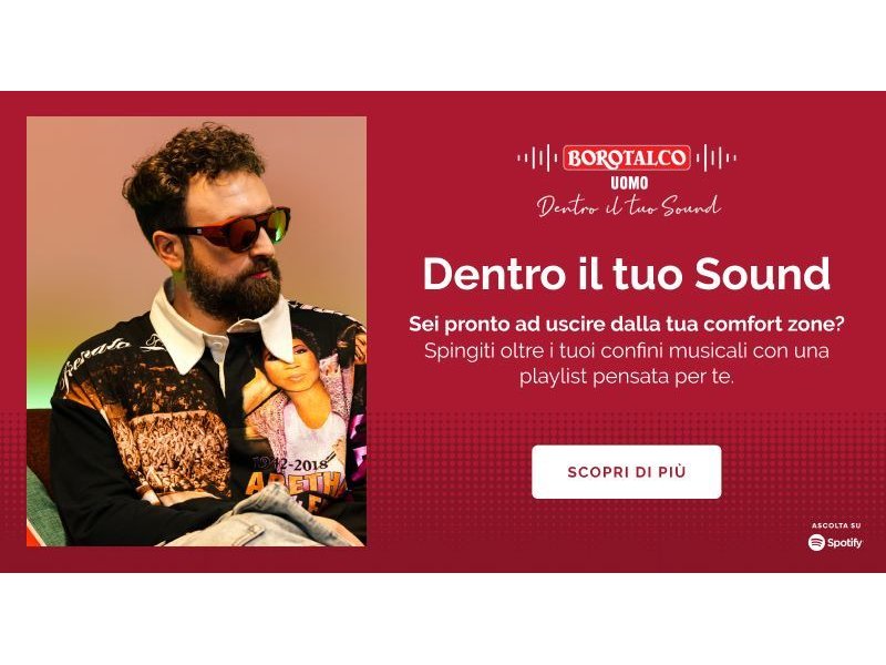  Borotalco si affida a Spotify per la campagna del nuovo deodorante