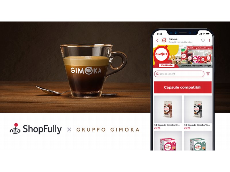 Caffè Gimoka sceglie la tecnologia di Shopfully