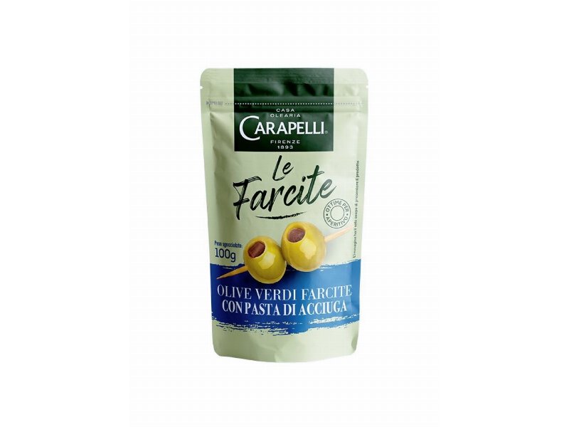 Carapelli arricchisce di gusto la sua offerta di olive e presenta “Le Farcite”