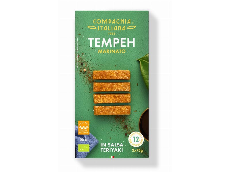 Compagnia Italiana: sì al Tempeh marinato in salsa teriyaki