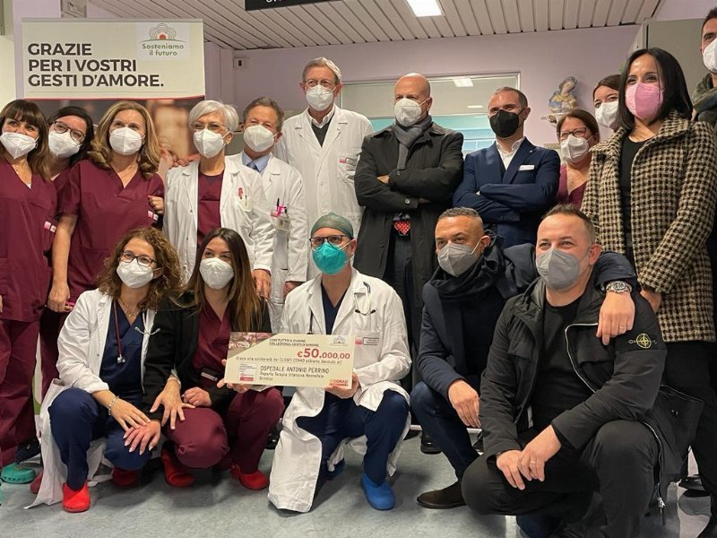 Conad Adriatico sostiene l’Ospedale Antonio Perrino di Brindisi