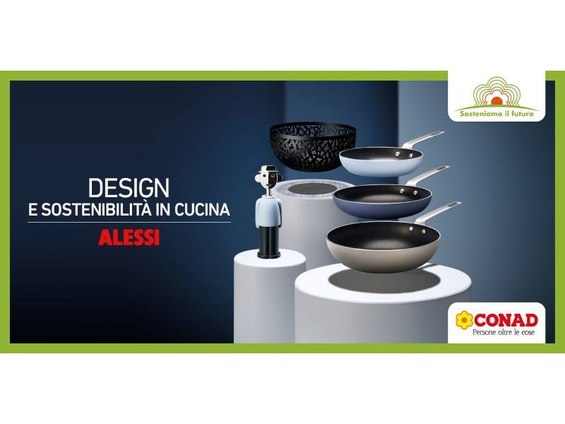 Conad insieme ad Alessi per una nuova collezione premi