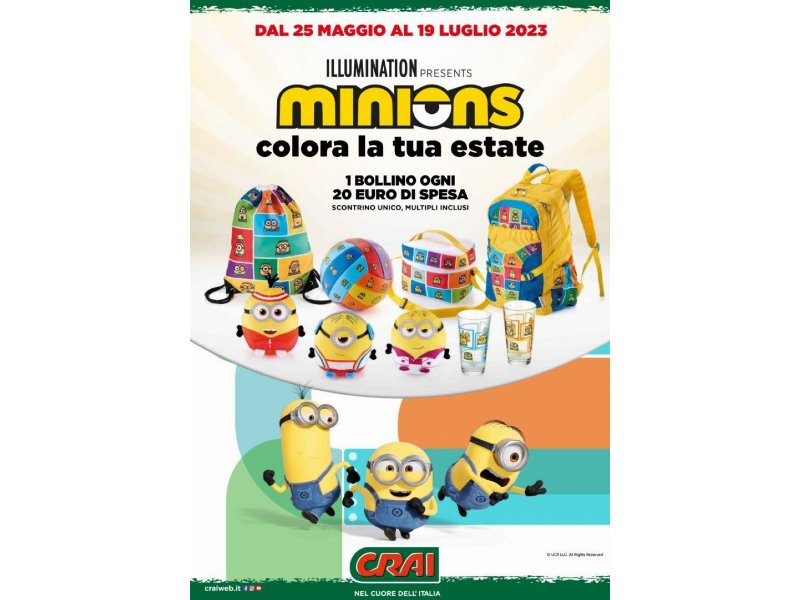 Da Crai sono arrivati i Minions