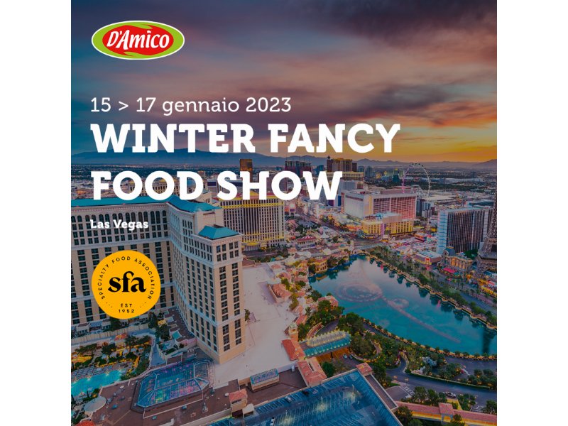 D’Amico e Robo al Winter Fancy Food Show