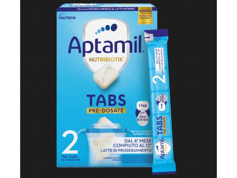 Danone lancia Aptamil tabs 2