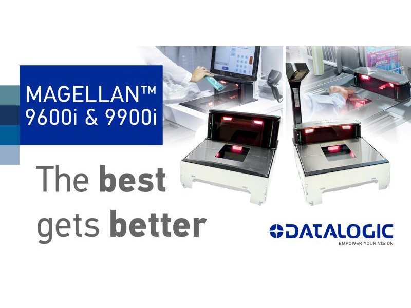 Datalogic: nuova serie di scanner bi-ottici Magellan 9600i e 9900i