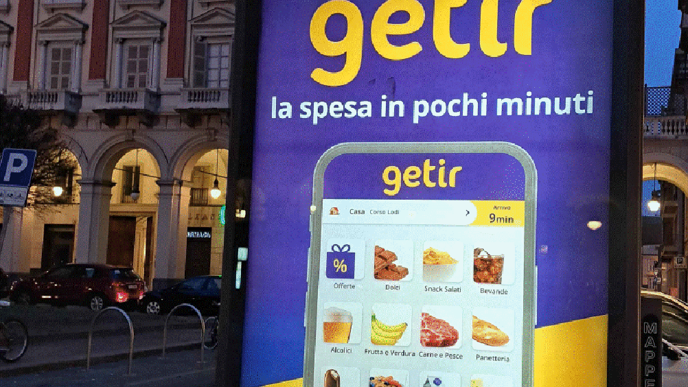 Delivery: Getir e Just Eat lanciano una partnership in italia