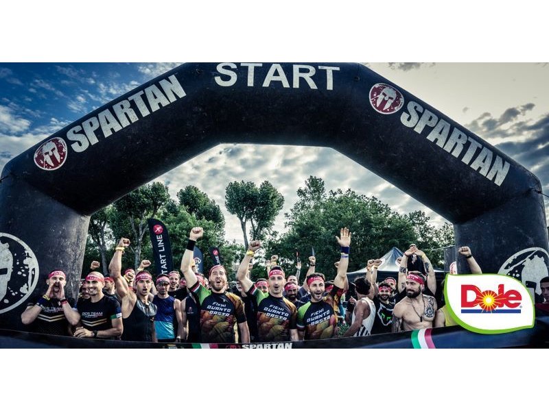 Dole è partner ufficiale di Spartan Race Cerveteri