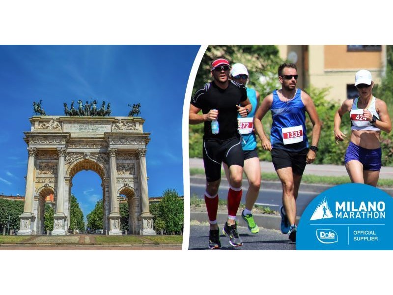 Dole Italia corre la Milano Marathon