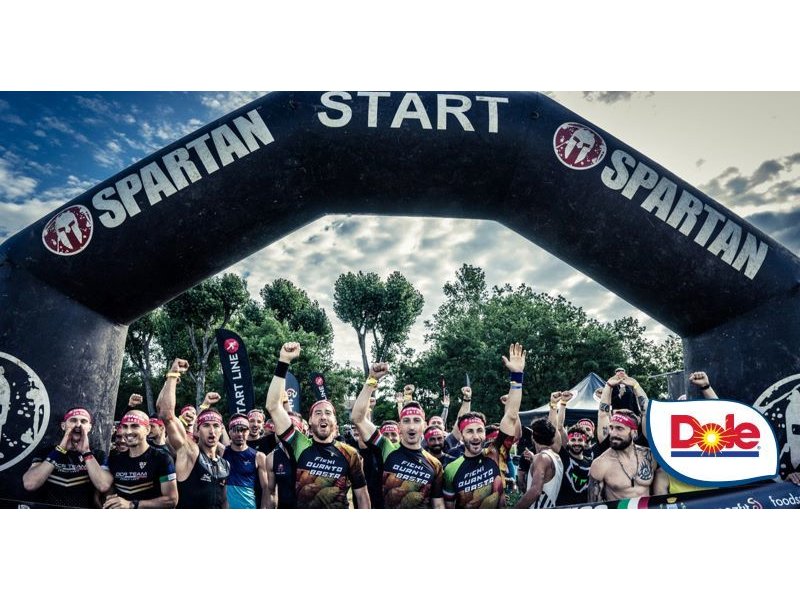 Dole Italia è partner ufficiale di Spartan Race