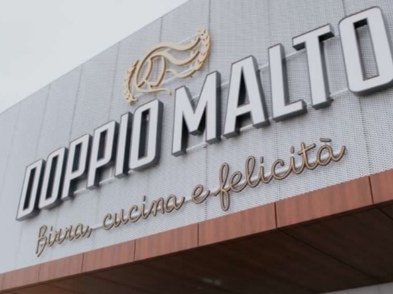 Doppio Malto atterra a Roma Fiumicino