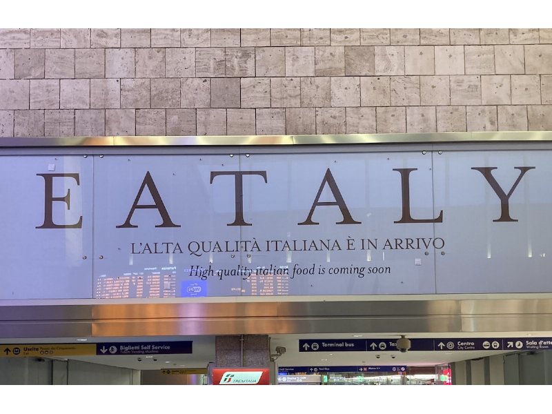 Eataly taglia il nastro a Roma Termini ma gli Usa guidano la crescita