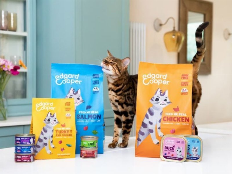 Edgard & Cooper amplia la linea gatto con 11 nuove proposte