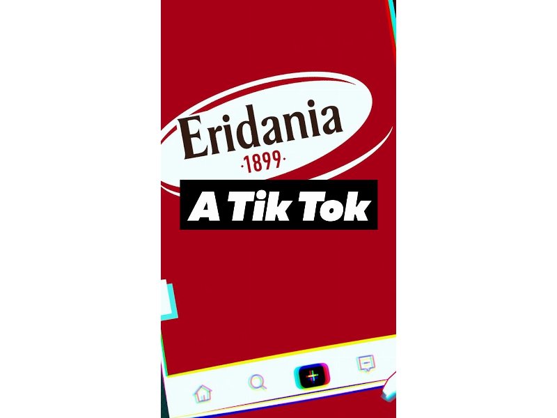 Eridania sbarca su TikTok