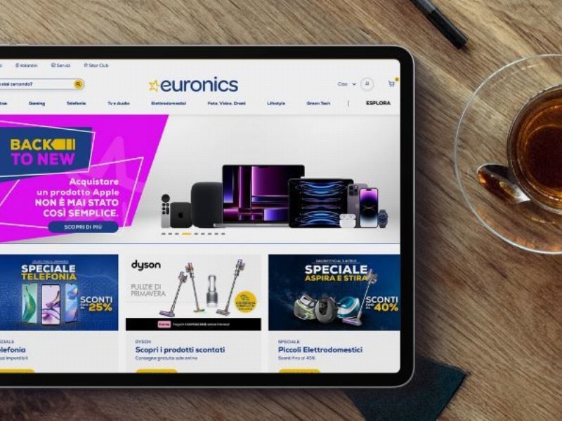 Euronics e Younited rafforzano la loro partnership con i servizi digitali “Back to new