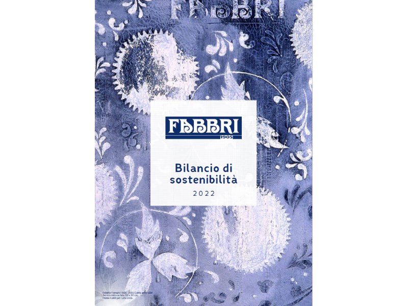 Fabbri 1905 pubblica il suo primo Bilancio di sostenibilità