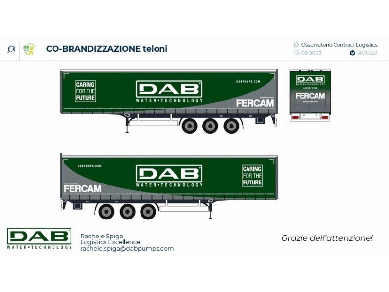 Fercam e Dab Pumps insieme per un trasporto sostenibile