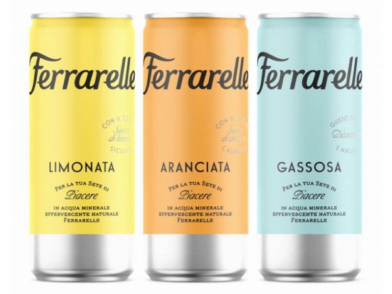 Ferrarelle, arrivano le bibite in acqua effervescente naturale