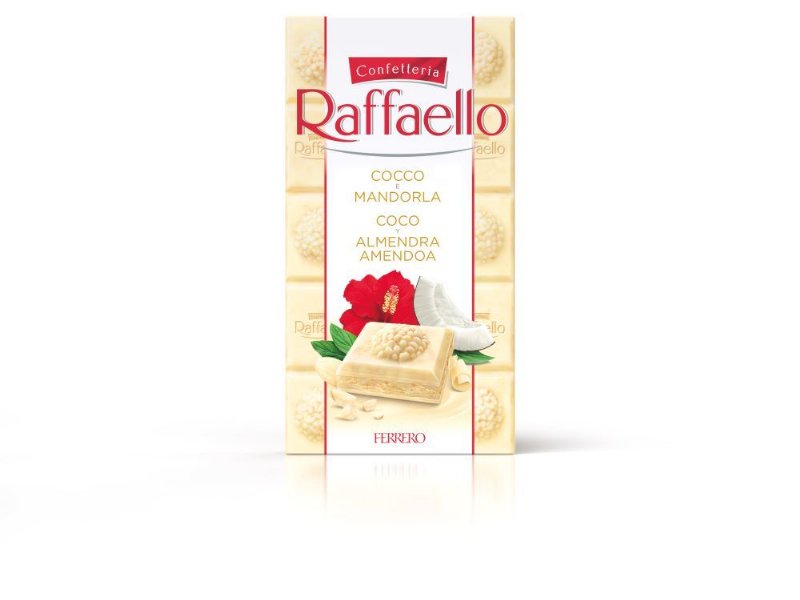 Ferrero presenta le nuove tavolette Raffaello