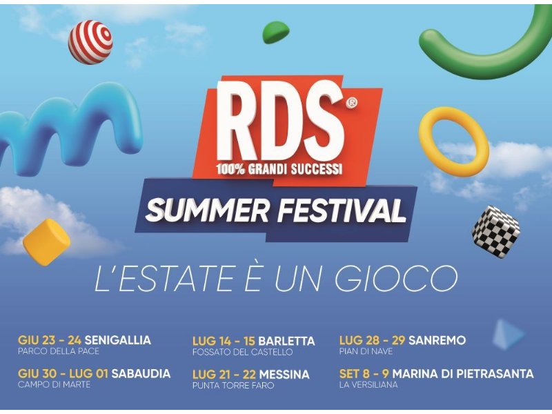 Galbanino partner ufficiale di Rds Summer Festival 2023