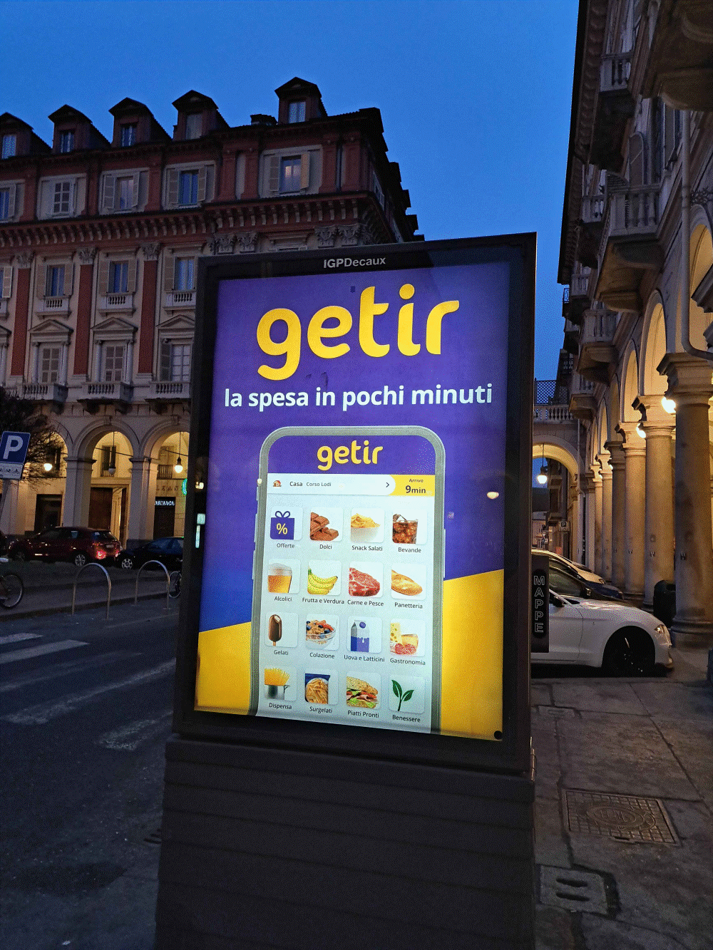 Getir lancia la sua seconda campagna Ooh in italia