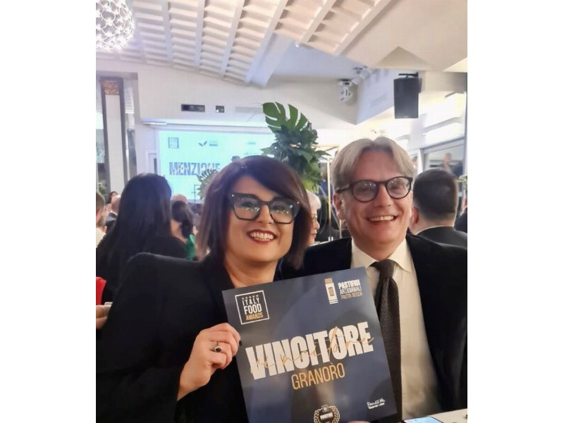 Granoro, la Linea “Dedicato” trionfa agli Italy Food Awards