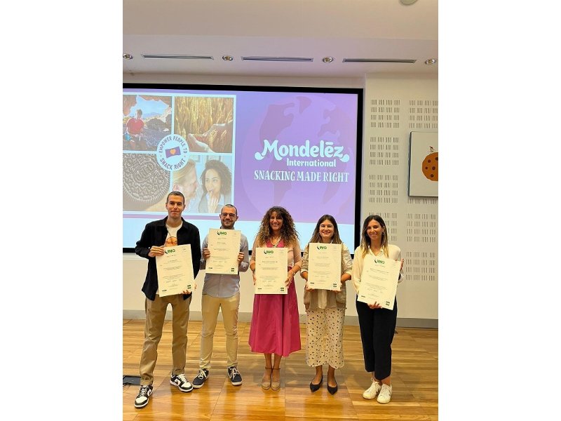 Gruppo Mondelēz International ottiene la certificazione per la parità di genere