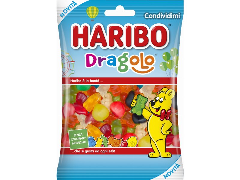 Haribo Dragolo: un nuovo mix di forme, gusti e consistenze