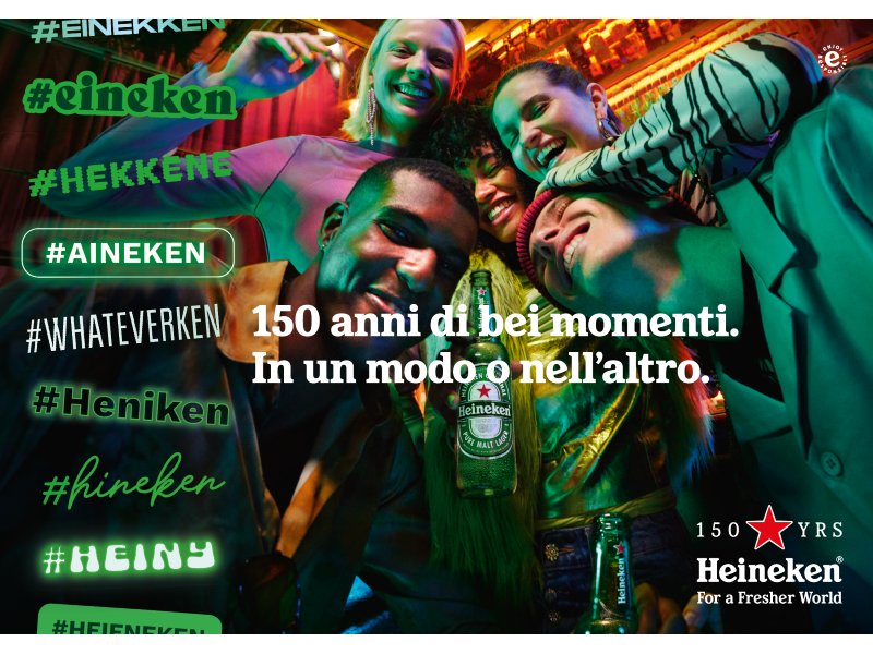 Heineken festeggia 150 anni con la creazione del "Good times index"