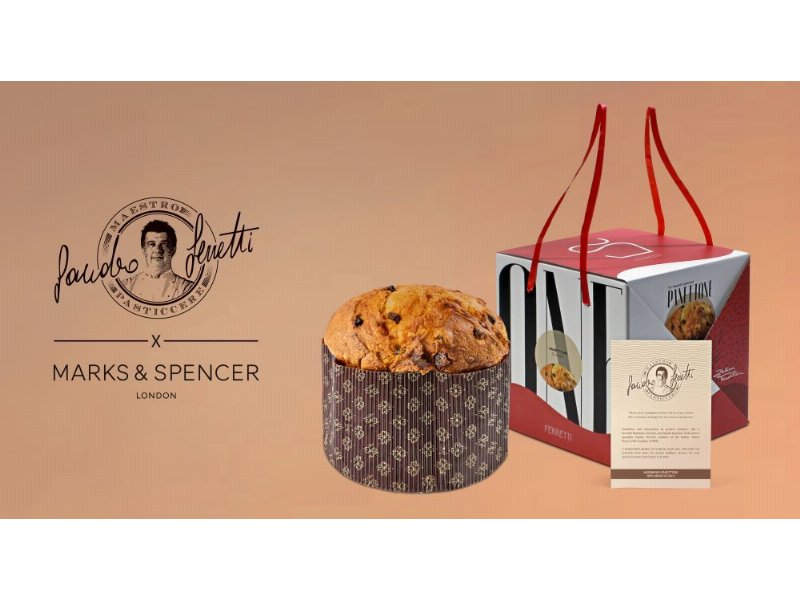 Il panettone artigianale di Sandro Ferretti conquista Marks & Spencer