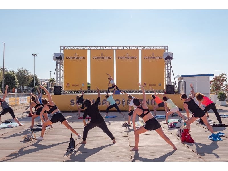 Il pastificio Sgambaro protagonista con la Sgambaro Arena al BibioneBeActive