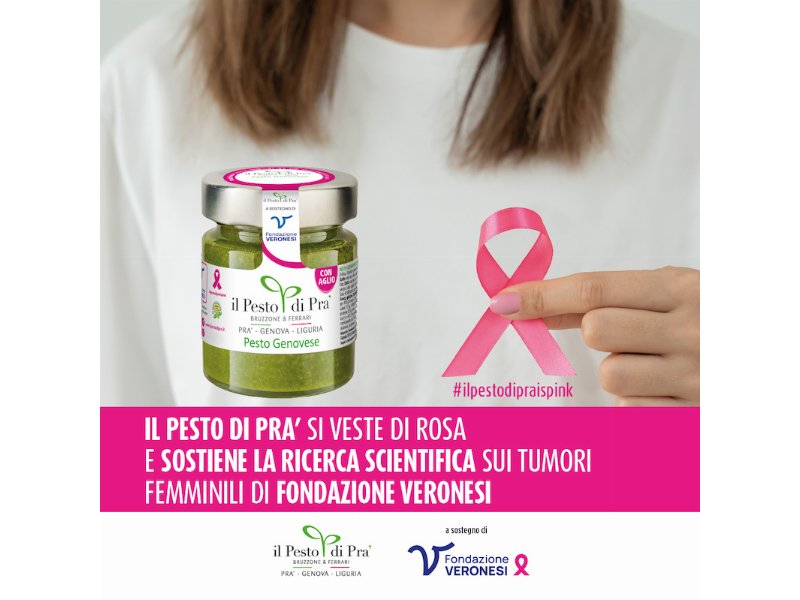 Il Pesto di Pra’ sostiene Pink is Good