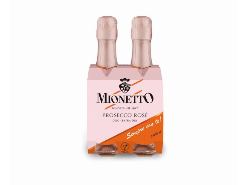  Il Prosecco Rosé doc di Mionetto anche a San Valentino