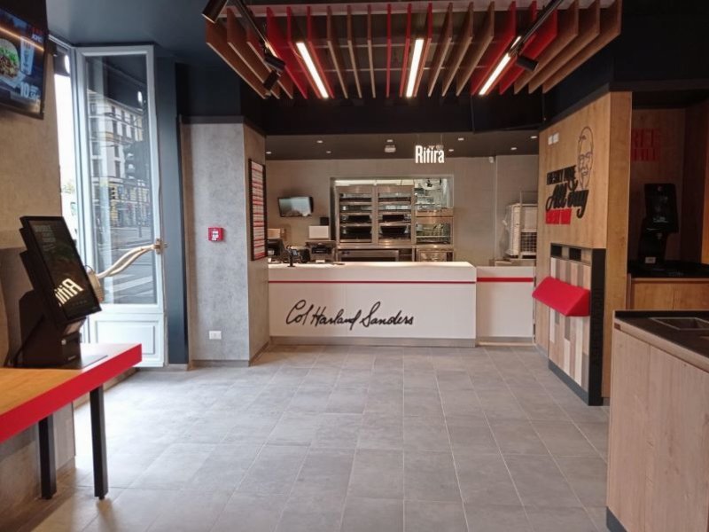 Kfc apre a Milano il nono ristorante