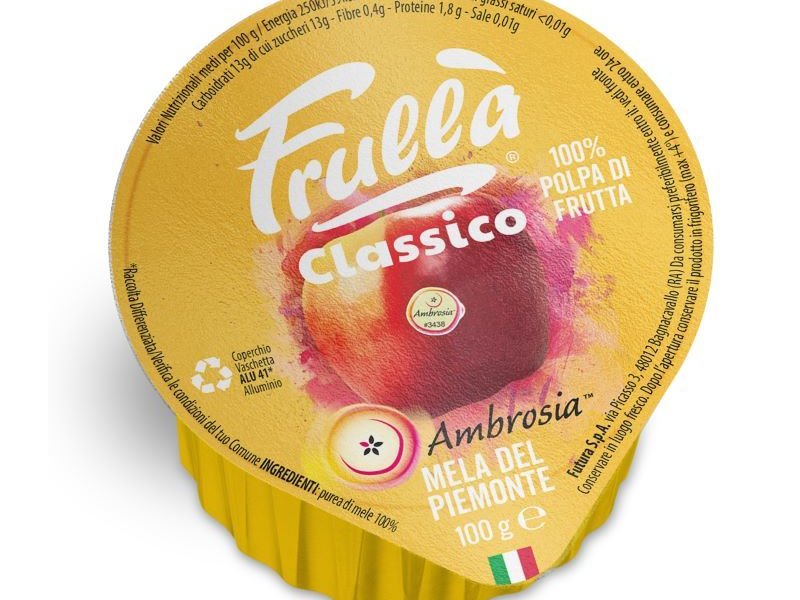 La mela Ambrosia del Piemonte diventa Frullà