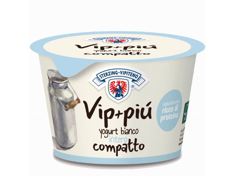 Latteria Vipiteno: sì allo yogurt “Vip+piú”