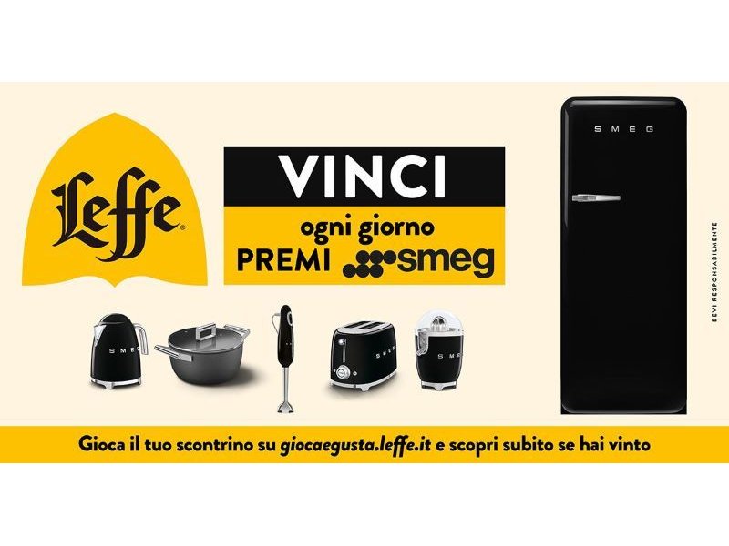 Leffe e Smeg: al via un contest esclusivo