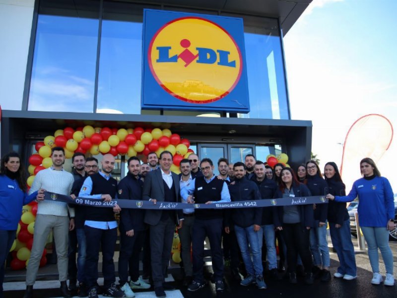 Lidl si espande in Sicilia e apre il suo primo store